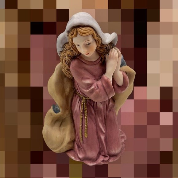 Kirkland Signature Nativity MARY Replacement Figurine 75177 Vintage - Picture 4 of 16